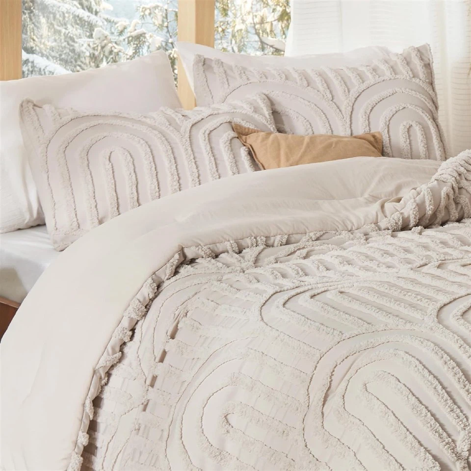 Boho Tufted Comforter Set factory Boho Tufted Comforter Set factory