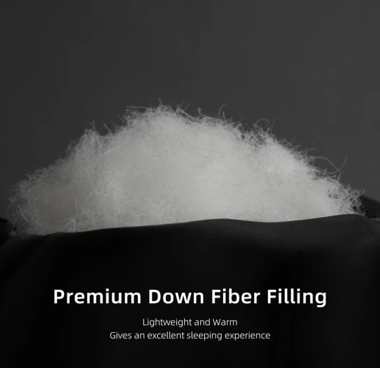 White Goose Down Fiber Comforter